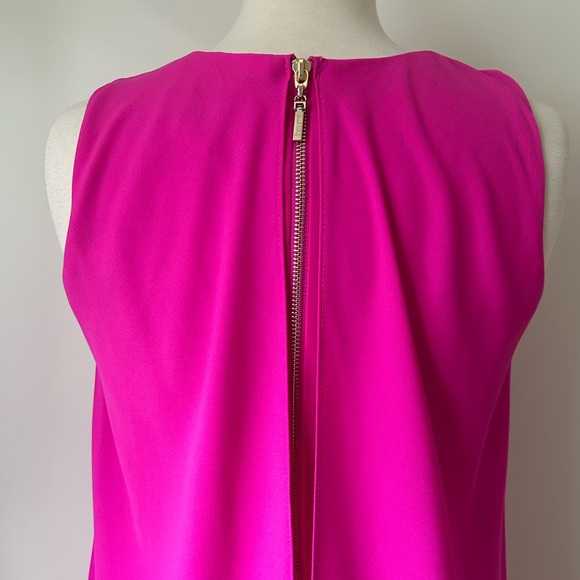 Joseph Ribkoff Barbie Pink Cocktail Dress • Size 4 - Picture 3 of 5